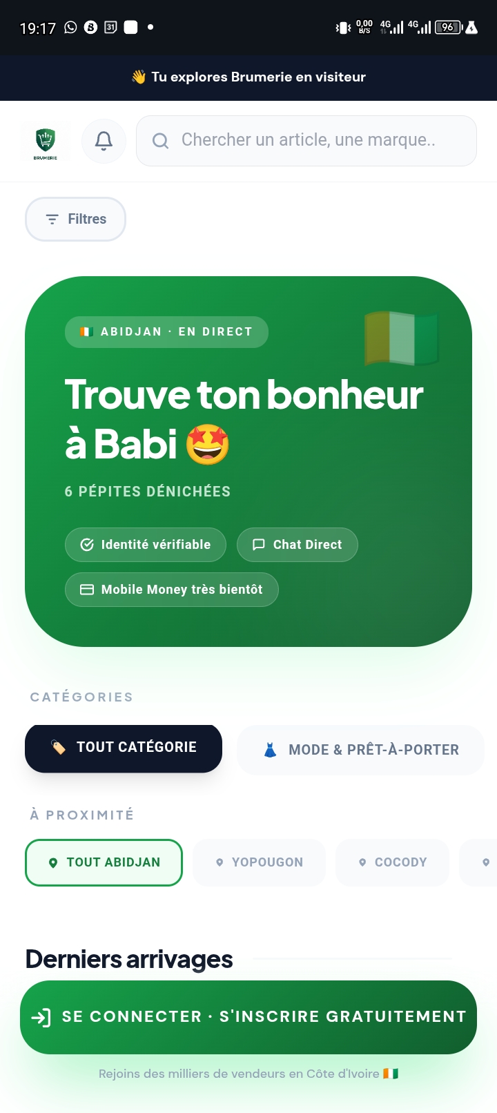 Brumerie — Accueil